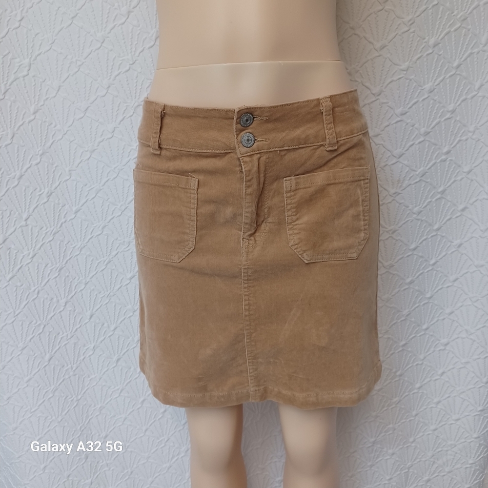 Wallflower Women Size 1  Tan Mini Pencil Skirt Casual